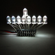 Illustration for article titled DIY LED Menorah Kit